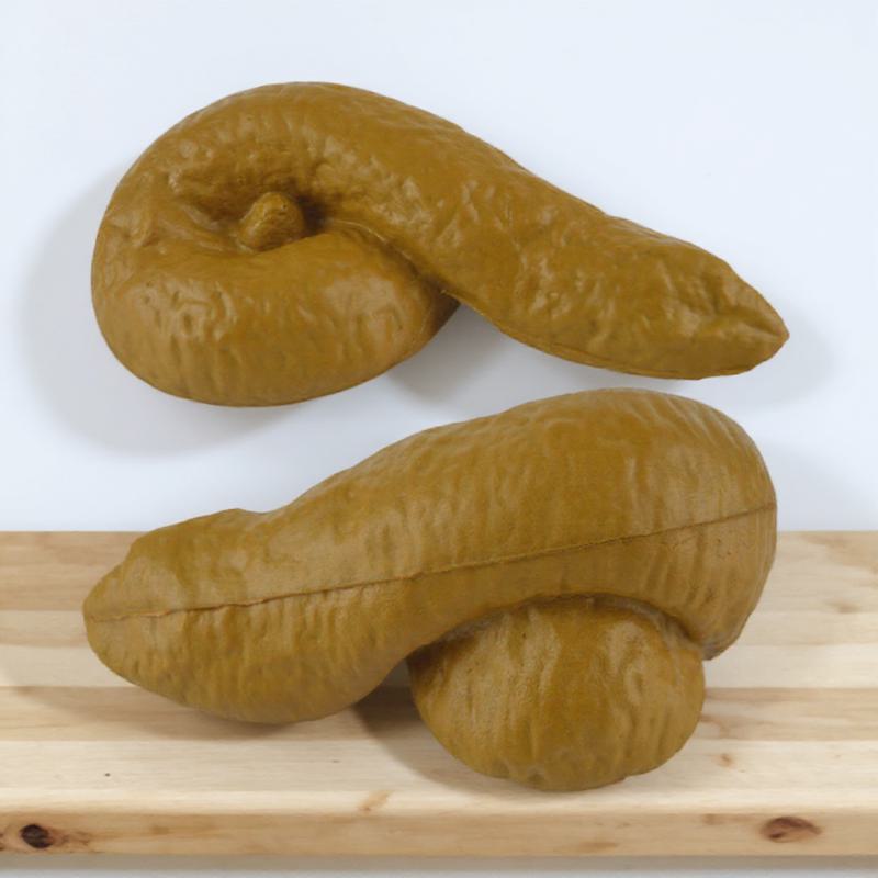Fake Poop Gag Gift - Accesorio de broma con forma de