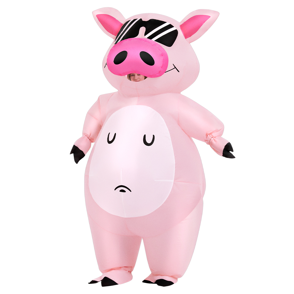 Disfraz Inflable de Cerdito de - Costumes reseña y precio