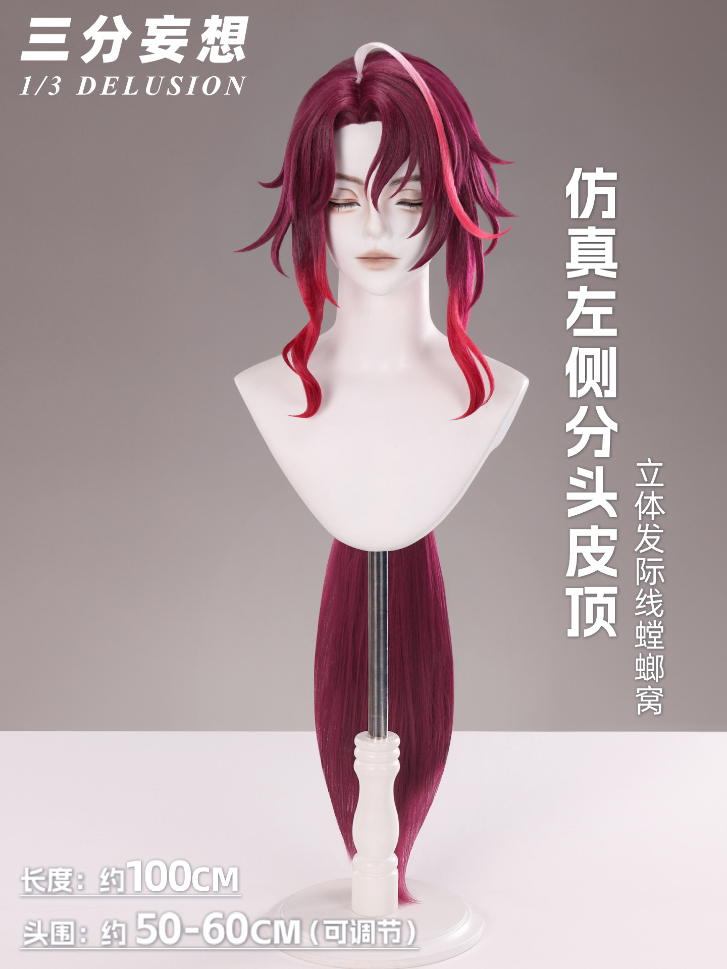 Peluca para cosplay de Noy, pe - Anime Cosplay Wig Heat Resistant reseña y precio