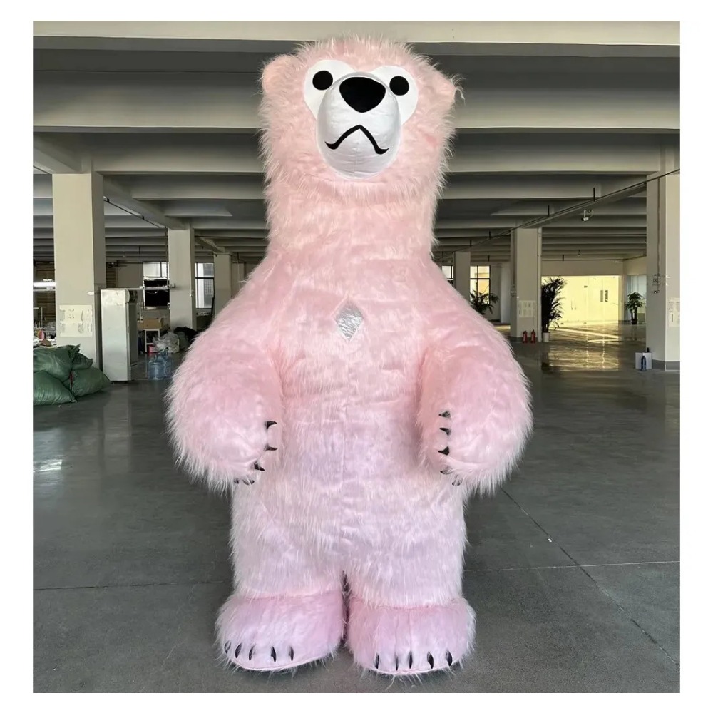 Disfraz de Mascota de Oso Rosa - Costumes reseña y precio