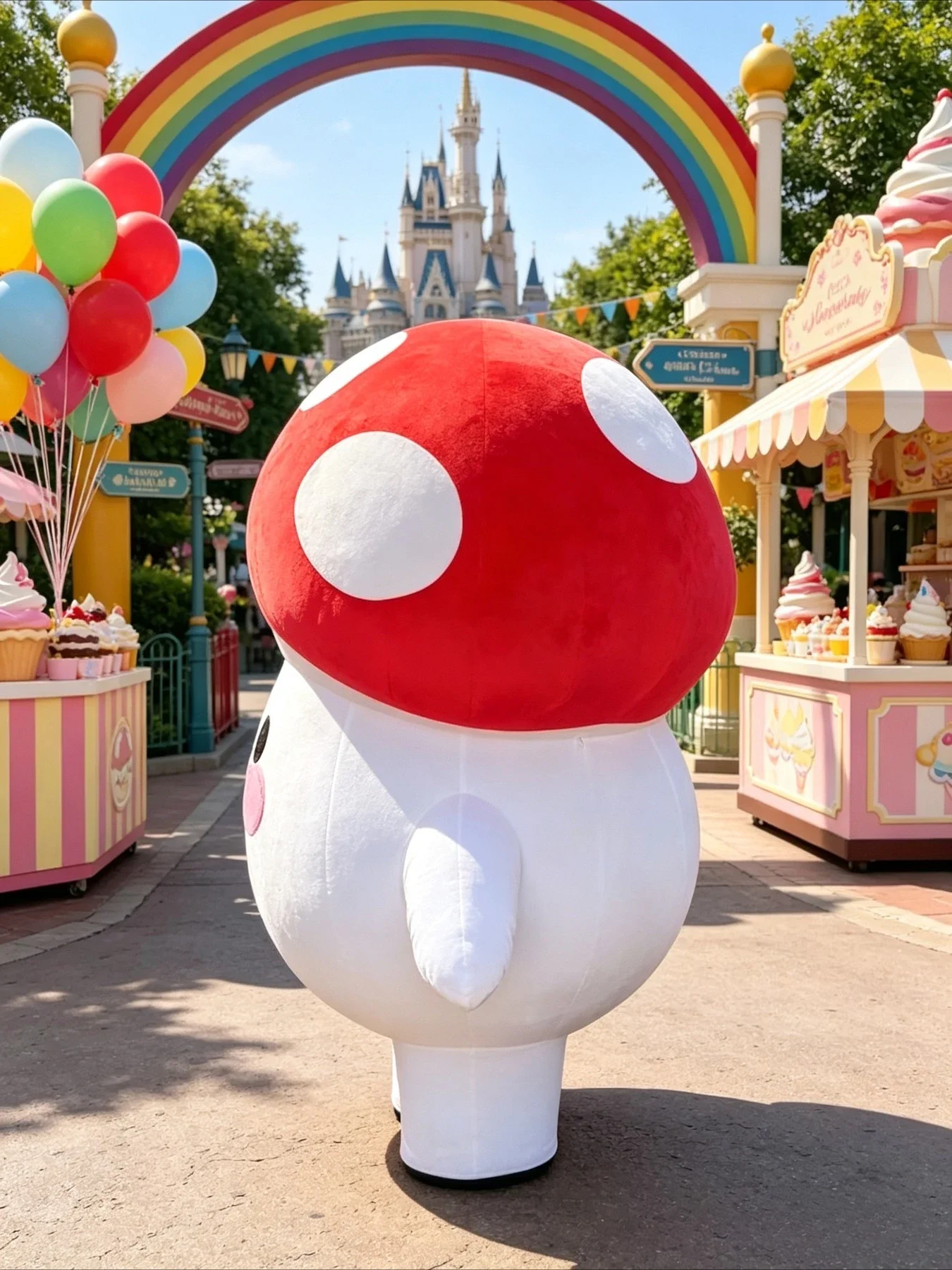 Disfraz de Mascota Inflable de - Costumes reseña y precio
