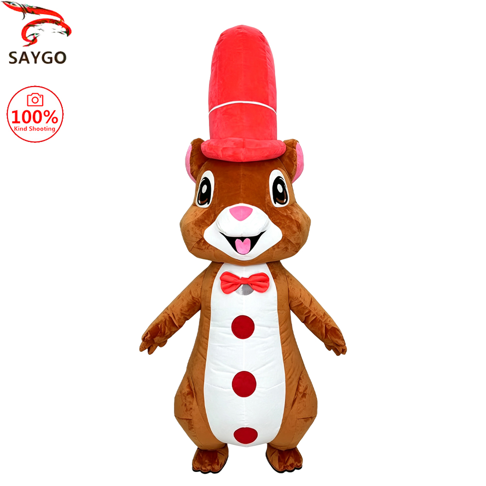 Disfraz Inflable de Ardilla co - Costumes reseña y precio