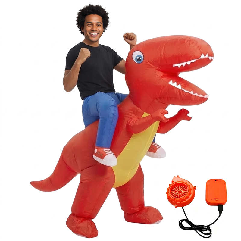 Disfraz inflable de T-Rex para - Inflatable Dinosaur Costume Adult reseña y precio