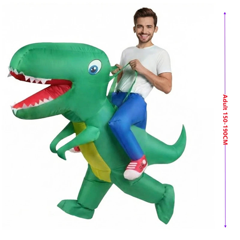 Disfraz inflable de T-Rex para - Inflatable Dinosaur Costume Adult reseña y precio